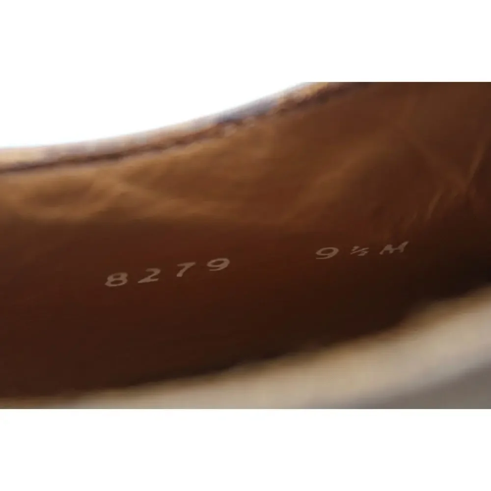Size 9.5 - Matteo Massimo 8279 Genuine Leather Monk Strap Dress Shoes Italy